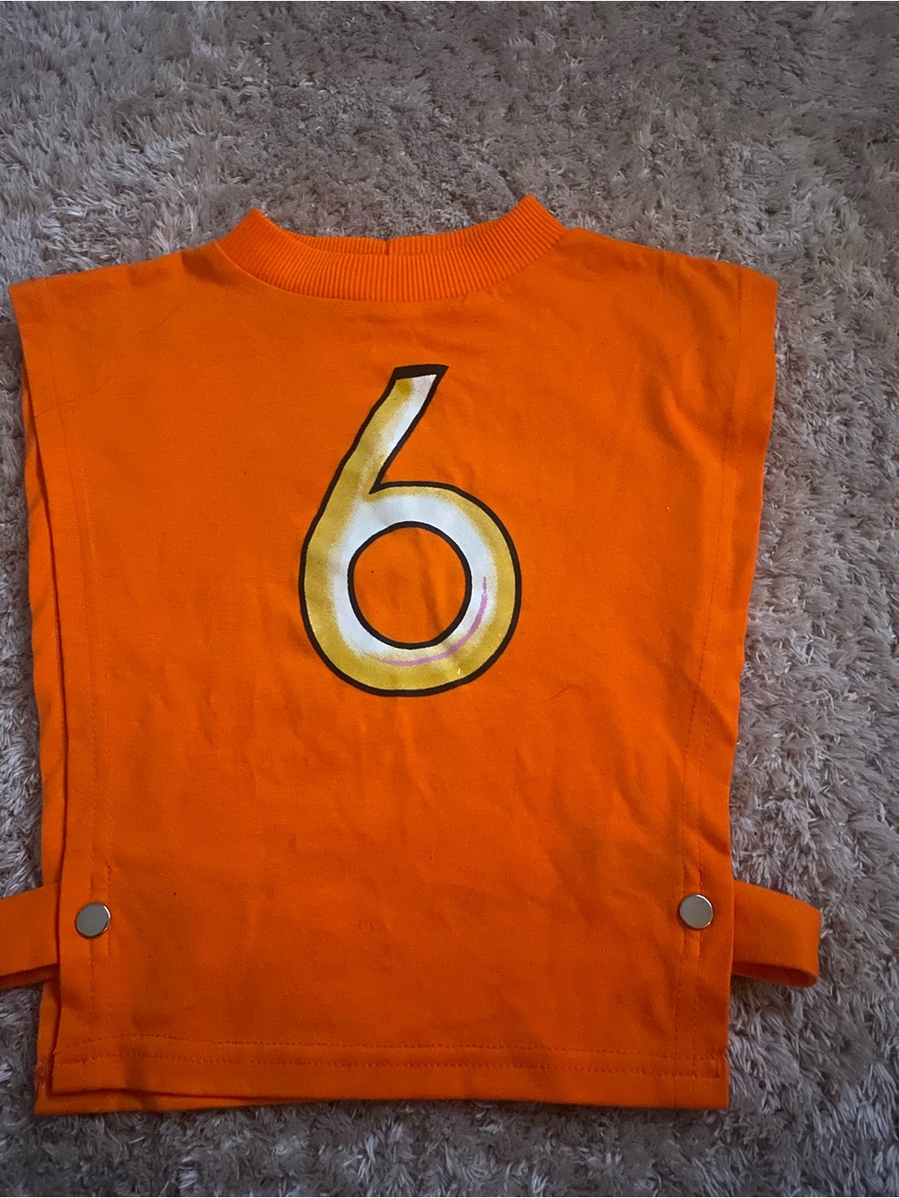 SHEIN Orange crop top